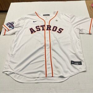 Houston Astros Nike Alex Bregman 2022 WS Champs Jersey Mens Size XXL NWT
